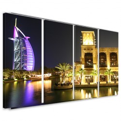Quadro Poster Tela Dubai 160x90