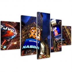 Quadro Poster Tela Times Square II / 085 200x90