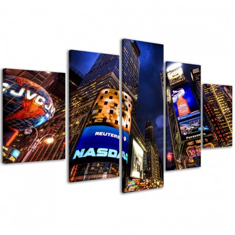 Quadro Poster Tela Times Square II / 085 200x90 - 1