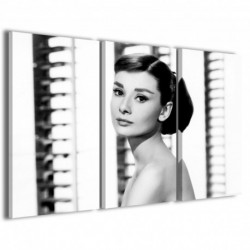 Quadro Poster Tela Audrey Hepburn II 100x70