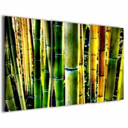 Quadro Poster Tela Bambu Detail 100x70