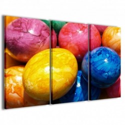 Quadro Poster Tela Ceramic Colors 100x70 - 1