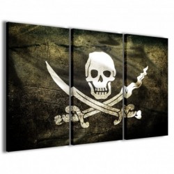 Quadro Poster Tela Pirate 100x70