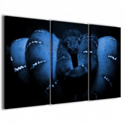 Quadro Poster Tela Blu Snake 100x70