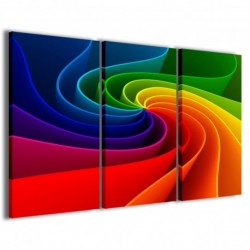 Quadro Poster Tela 3D Coloros 100x70 - 1
