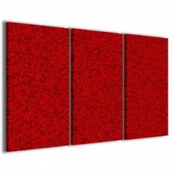 Quadro Poster Tela Abstract Red 100x70 - 1