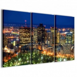 Quadro Poster Tela Boston City 100x70