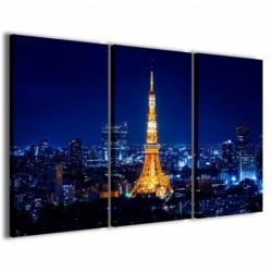 Quadro Poster Tela Japan Tower 100x70 - 1