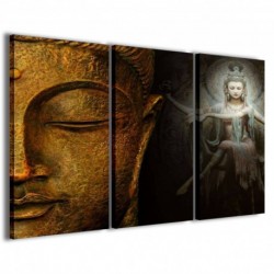 Quadro Poster Tela Buddha VII 100x70 - 1