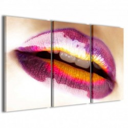 Quadro Poster Tela Goog Lips 100x70 - 1