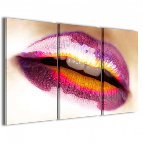 Quadro Poster Tela Goog Lips 100x70 - 1