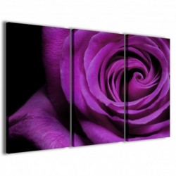 Quadro Poster Tela Blue Rose 100x70 - 1