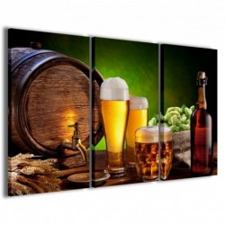 Quadro Poster Tela Beer Composition 100x70