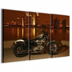 Quadro Poster Tela Harley Davidson II 100x70 - 1