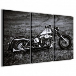 Quadro Poster Tela Harley Davidson V 100x70 - 1
