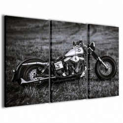 Quadro Poster Tela Harley Davidson V 100x70