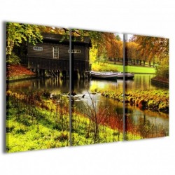 Quadro Poster Tela The Lake House 100x70