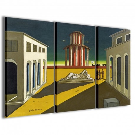 Quadro Poster Tela De Chirico 100x70 - 1